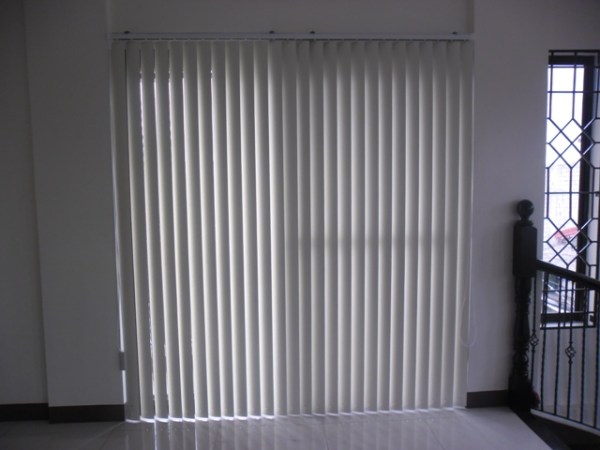 PVC Vertical Blinds Installation at Quezon City, Philippines