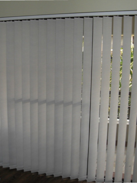 Fabric Vertical Blinds Installation at Marikina City, Philippines