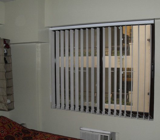 Fabric Vertical Blinds (V7547 Grey)