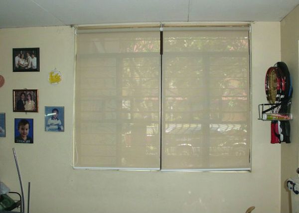 Sunscreen Roller Blinds Installation at Makati City, Philippines