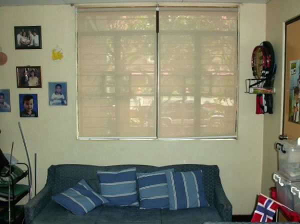 Sunscreen Roller Blinds: A4015 KHAKI