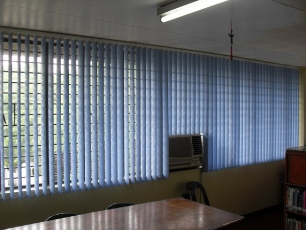 PVC Vertical Blinds Installation at Sta. Mesa, Manila, Philippines
