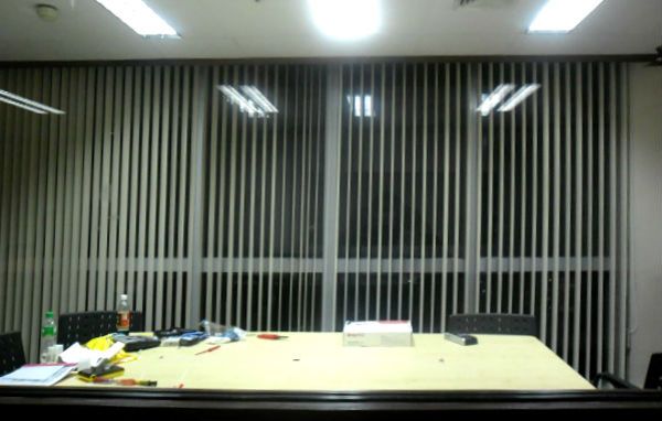 PVC Vertical Blinds Installation in Mandaluyong, Philippines
