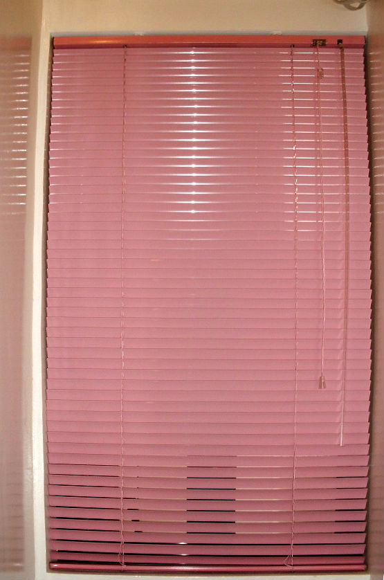 Mini Blinds - Pink for s Girl Room