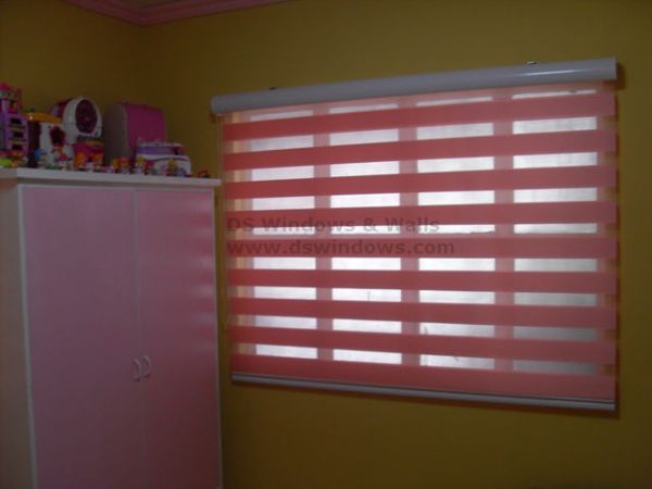 Combi Blinds: G105 Pink