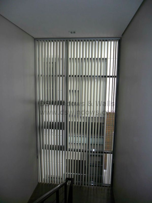 Installation of PVC Vertical Blinds in Binan, Laguna, Philippines