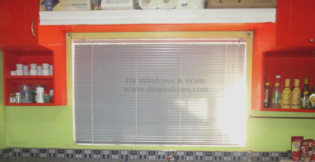 Aluminum Venetian Blinds for Kitchen