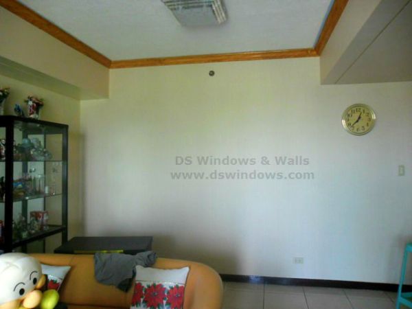 Vinyl Wall Covering Installed in Pasig City, Philippines