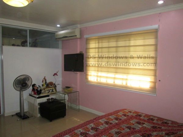 Pleated Combi Blinds Installed in Paranaque City, Philippines