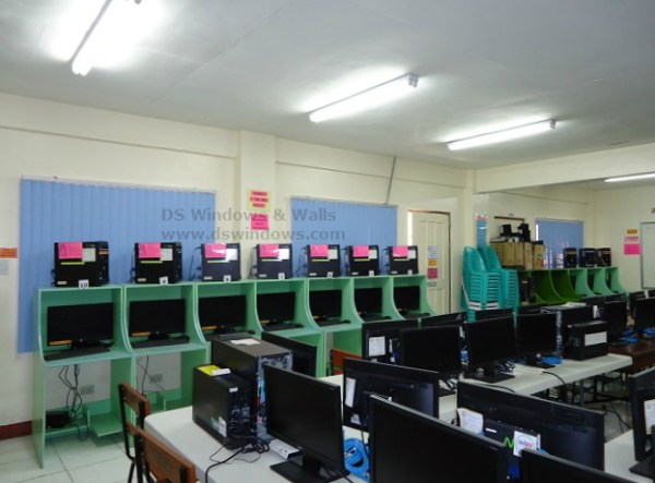 PVC Vertical Blinds for Classroom's Windows