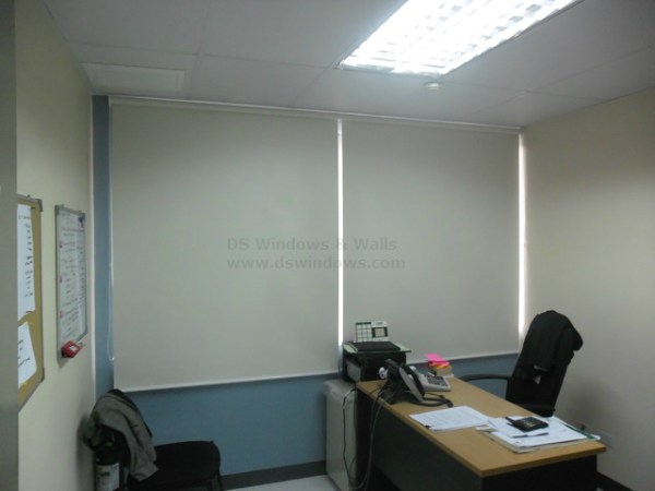 Blockout Roller Blinds Installed in Pasig City, Philippines