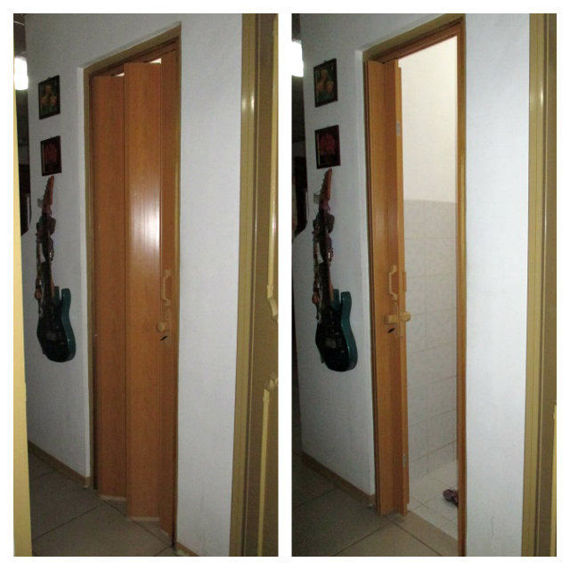 Water Proof Accordion Door For Shower Room - Sta Rosa, Laguna