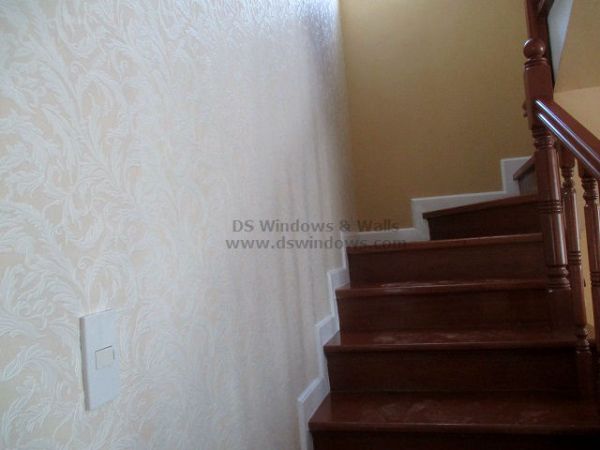 Patterned Wallpaper installed at Tayabas Quezon, Philippines