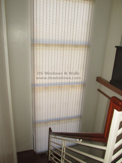 Fabric Vertical Blinds Installed at Mandaluyong City, Philippines