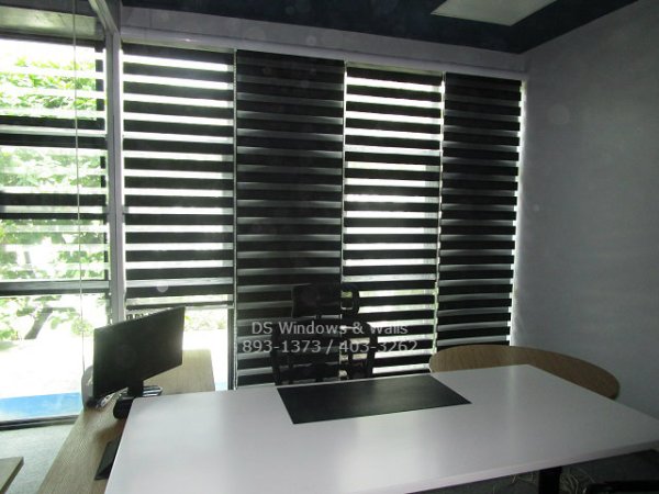 Small Office Combi Blinds Window Cover