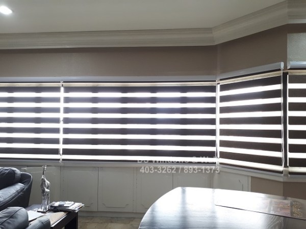 Combi blinds as alternative for home curtains