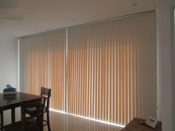 PVC Vertical Blinds sun blocking ability
